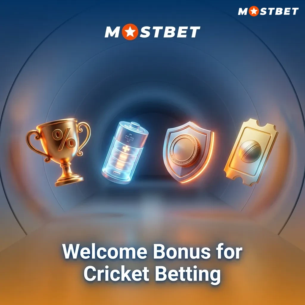 Cricket betting welcome bonus banner showing 125% first deposit offer up to ₹45,000 for new users